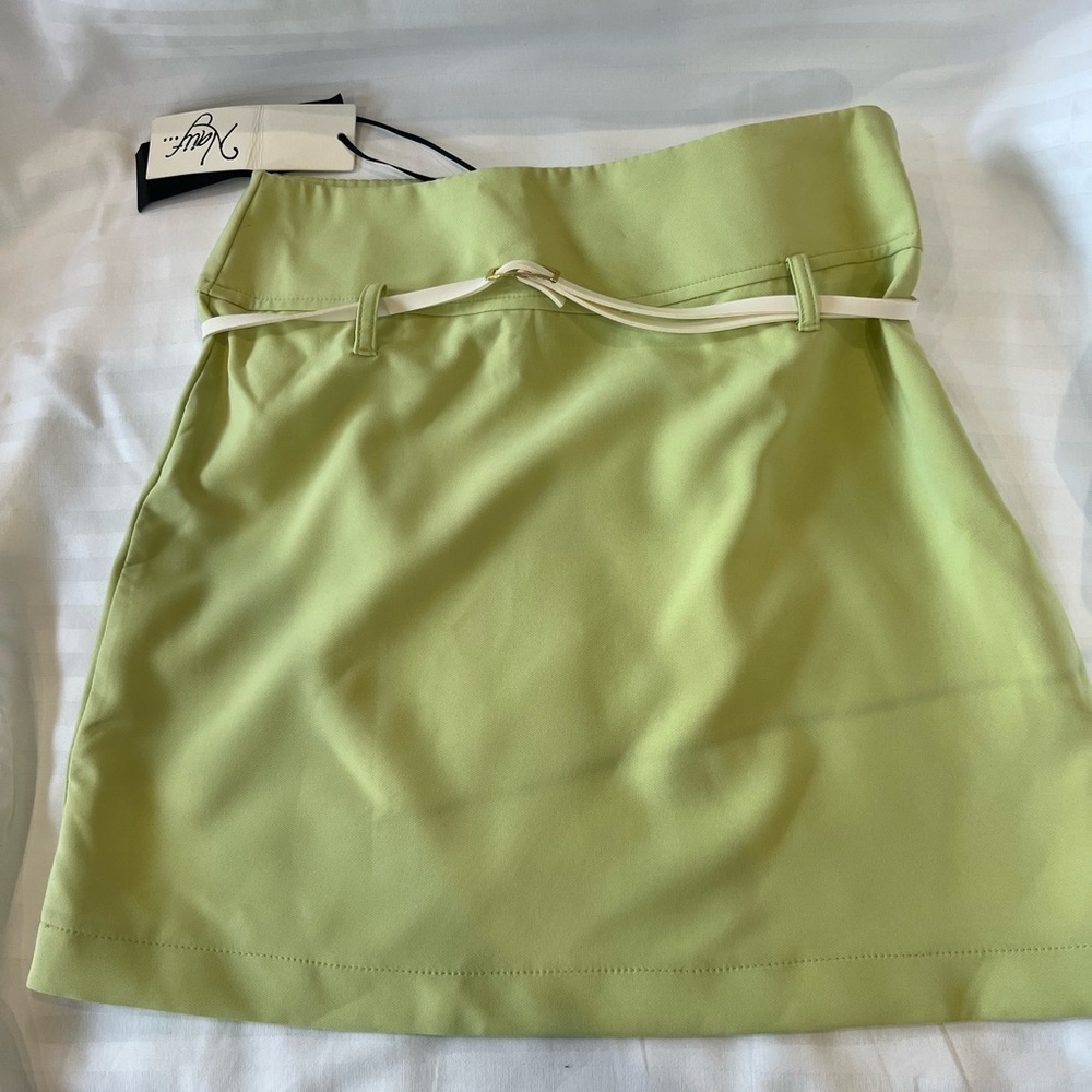 Lime Green Women's Skirt